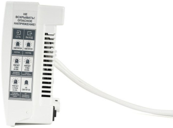 Стабилизатор напряжения Бастион Teplocom ST-555 300Вт 400ВА белый - купить недорого с доставкой в интернет-магазине