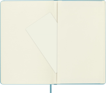 Блокнот Moleskine CLASSIC QP062B35 Large 130х210мм 240стр. нелинованный твердая обложка голубой - купить недорого с доставкой в интернет-магазине