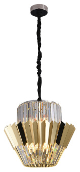 Люстра Hiper Angers H153-0 подвес. хром/золотистый - купить недорого с доставкой в интернет-магазине