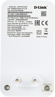 Повторитель беспроводного сигнала D-Link DHP-W310AV 10/100BASE-TX/Wi-Fi - купить недорого с доставкой в интернет-магазине