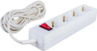 Сетевой фильтр PROconnect STANDARD 3м (4 розетки) белый (пакет ПЭ) - купить недорого с доставкой в интернет-магазине