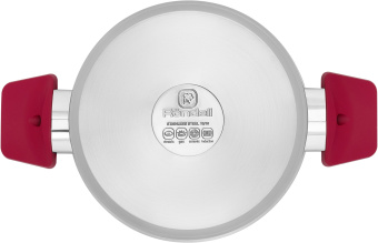 Кастрюля Rondell Strike RDS-815 4.8л. d=24см (с крышкой) стальной - цена, купить или заказать с доставкой в интернет-магазине Кастрюля Rondell Strike RDS-815 4.8л. d=24см (с крышкой) стальной - купить недорого с доставкой в интернет-магазине