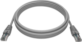 Патч-корд NTSS NTSS-PC-UTP-RJ45-6-1.0-LSZH-GY NTSS-PC-UTP-RJ45-6-1.0-LSZH UTP RJ-45 вил.-вилка RJ-45 кат.6 1м серый LSZH (уп.:1шт) 24AWG - купить недорого с доставкой в интернет-магазине