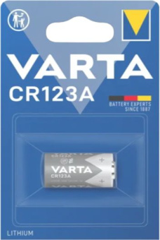 Батарея Varta Professional BL1 Lithium CR123A (1шт) блистер - купить недорого с доставкой в интернет-магазине