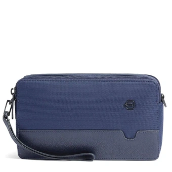Клатч мужской Piquadro Philip AC2141W136R/BLU синий натур.кожа - купить недорого с доставкой в интернет-магазине