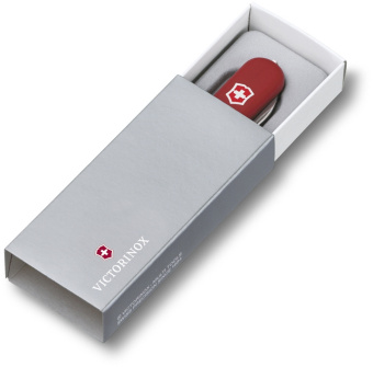 Нож перочинный Victorinox MiniChamp Alox (0.6381.26) 58мм 14функц. серебристый - купить недорого с доставкой в интернет-магазине