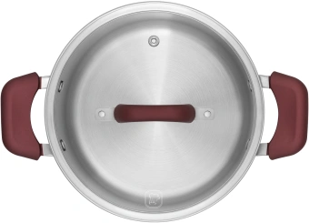 Кастрюля Rondell Bojole RDS-737 5.6л. d=24см (с крышкой) стальной - купить недорого с доставкой в интернет-магазине