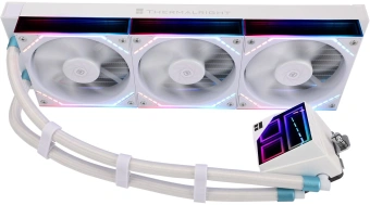 Система водяного охлаждения Thermalright Frozen Infinity 360 ARGB Soc-AM5/AM4/1200/1700/1851 белый 4-pin 28.2dB Al Ret (F-INFINITY-360-WH) - купить недорого с доставкой в интернет-магазине