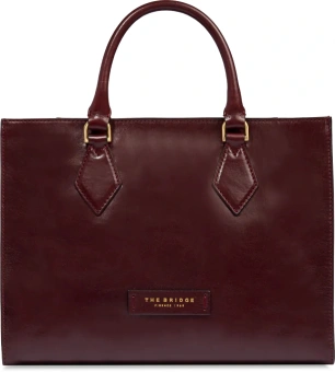 Сумка женская The Bridge Ida 04101501/YF бордовая натур.кожа - купить недорого с доставкой в интернет-магазине
