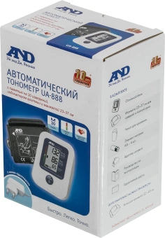 Тонометр автоматический A&D UA-888AC M-L - купить недорого с доставкой в интернет-магазине