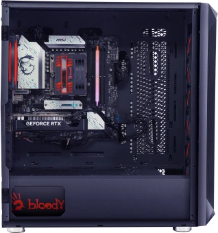ПК Bloody BD-PC CB76C2 MT i5 13400F (2.5) 32Gb SSD1Tb RTX4060 8Gb Windows 11 Home 64 GbitEth 650W черный (2085996) - купить недорого с доставкой в интернет-магазине