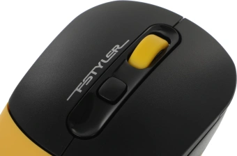 Клавиатура + мышь A4Tech Fstyler FG1110 клав:черный/желтый мышь:черный/желтый USB беспроводная Multimedia (FG1110 BUMBLEBEE) - купить недорого с доставкой в интернет-магазине