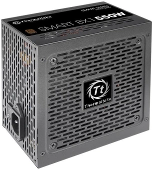 Блок питания Thermaltake ATX 550W Smart BX1 SE 80+ bronze (20+4pin) APFC 120mm fan color LED 6xSATA RTL - купить недорого с доставкой в интернет-магазине
