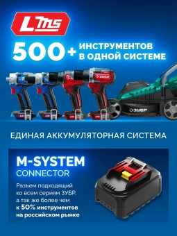 Адаптер для аккм. Зубр LMS-T7 синий - купить недорого с доставкой в интернет-магазине