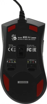 Мышь A4Tech Bloody W90 Max черный оптическая 10000dpi USB 7but (W90 MAX ( STONE BLACK)) - купить недорого с доставкой в интернет-магазине