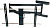 Кронштейн для телевизора Kromax ATLANTIS-120 черный 40"-100" макс.121кг настенный поворот и наклон