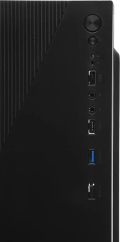 Корпус Accord ACC-XA09 черный без БП mATX 2xUSB2.0 1xUSB3.0 audio bott PSU - купить недорого с доставкой в интернет-магазине