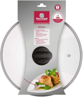 Крышка Rondell Weller RDA-126 d=24см крыш.прозрачный руч.черная - цена, купить или заказать с доставкой в интернет-магазине Крышка Rondell Weller RDA-126 d=24см крыш.прозрачный руч.черная - купить недорого с доставкой в интернет-магазине