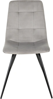 Стул для дома Бюрократ CH-K1 св.серый Holland 09 металл черный на ножках (CH-K1_1/HL09) - купить недорого с доставкой в интернет-магазине