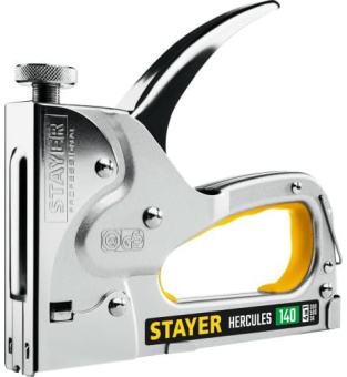 Степлер ручной Stayer Hercules-140 скобы тип 140 (6-16 мм) гвозди тип 300 / 500 - купить недорого с доставкой в интернет-магазине