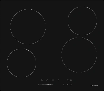 Варочная поверхность Darina 6P E 323 B черный - цена, купить или заказать с доставкой в интернет-магазине Варочная поверхность Darina 6P E 323 B черный - купить недорого с доставкой в интернет-магазине