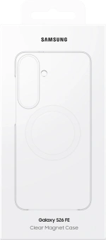 Чехол Samsung для Samsung Galaxy S26 FE Magnet Case with MagSafe прозрачный (EF-CS741CTEGRU) - купить недорого с доставкой в интернет-магазине