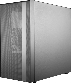 Корпус Cooler Master MasterBox NR400 w/o ODD черный без БП mATX 4x120mm 4x140mm 2xUSB3.0 audio bott PSU - купить недорого с доставкой в интернет-магазине