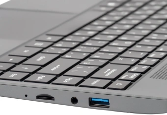 Ноутбук IRU Tactio 14RLH Ryzen 5 7430U 16Gb SSD256Gb AMD Radeon Graphics 14" IPS FHD (1920x1080) Windows 11 Pro 64 grey WiFi BT Cam 4000mAh (2084810) - купить недорого с доставкой в интернет-магазине