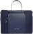 Деловая сумка женская Piquadro Lyra CA4021W92T/BLU с отделением для ноутбука 15.6" темно-синяя нейлон/натур.кожа - купить недорого с доставкой в интернет-магазине