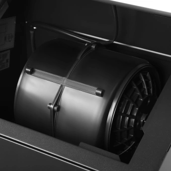 Вытяжка каминная Hyundai HGH 6846 IX черный/нержавеющая сталь управление: сенсорное (1 мотор) - купить недорого с доставкой в интернет-магазине