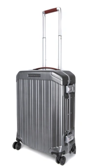 Чемодан Piquadro PQ-LM (BV4425PQLM/NCU) 40x55x20см 37л. 3.46кг. поликарбонат/натур.кожа темно-серый - купить недорого с доставкой в интернет-магазине