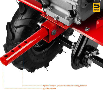 Мотоблок Зубр МТБ-300 бензиновый 5.15кВт 7л.с. - купить недорого с доставкой в интернет-магазине