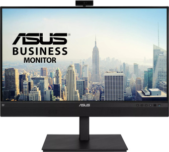 Монитор Asus 27" Business BE27ACSBK черный IPS LED 16:9 HDMI M/M Cam матовая HAS Piv 350cd 178гр/178гр 2560x1440 60Hz DP WQ USB 8.6кг - купить недорого с доставкой в интернет-магазине