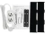 Подставка для телевизора Holder PR-107 черный 32"-70" макс.60кг напольный поворот и наклон - купить недорого с доставкой в интернет-магазине