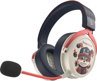 Наушники с микрофоном A4Tech Bloody MR595 Proxy Boom бежевый/черный мониторные BT/Radio оголовье (MR595) - купить недорого с доставкой в интернет-магазине