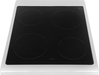 Плита Электрическая Midea MFO-D4E20T9E(WH) белый/черный стеклокерамика (без крышки) - купить недорого с доставкой в интернет-магазине
