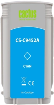 Картридж струйный Cactus CS-C9452A №70 голуб.пигм. (130мл) для HP DJ Z3100 с чипом - купить недорого с доставкой в интернет-магазине