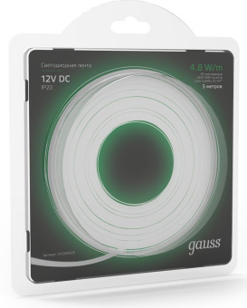 Лента светодиод. Gauss SMD 5м (312000605) - купить недорого с доставкой в интернет-магазине