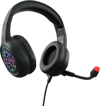 Наушники с микрофоном Оклик HS-L930G SNORTER черный 2.1м мониторные USB оголовье (1192375) - купить недорого с доставкой в интернет-магазине