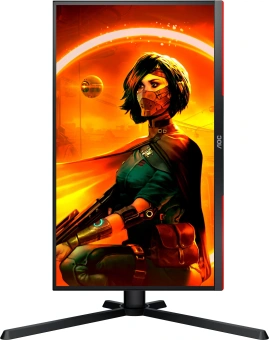 Монитор AOC 24.5" Gaming 25G3ZM черный/красный VA LED 16:9 HDMI матовая HAS Piv 300cd 178гр/178гр 1920x1080 240Hz FreeSync DP FHD 4.24кг - купить недорого с доставкой в интернет-магазине