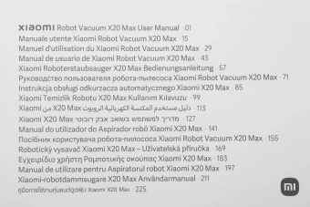 Пылесос-робот Xiaomi X20 Max EU 55Вт черный - купить недорого с доставкой в интернет-магазине