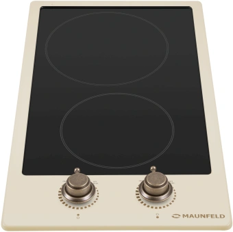 Варочная поверхность Maunfeld EEHE.32VCBGB.R бежевый/черный - купить недорого с доставкой в интернет-магазине