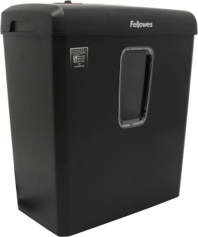 Шредер Fellowes PowerShred Р-30С черный (секр.P-4) фрагменты 6лист. 15лтр. скрепки скобы пл.карты - купить недорого с доставкой в интернет-магазине