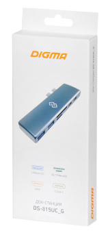 Стыковочная станция Digma DS-815UC_G - купить недорого с доставкой в интернет-магазине