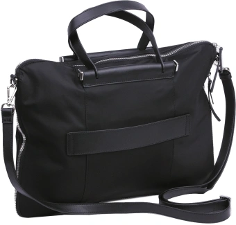 Деловая сумка женская Piquadro Lyra CA4021W92T/N с отделением для ноутбука черный ткань/натур.кожа - купить недорого с доставкой в интернет-магазине