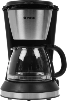 Кофеварка капельная Vitek VT-1506 550Вт черный - купить недорого с доставкой в интернет-магазине