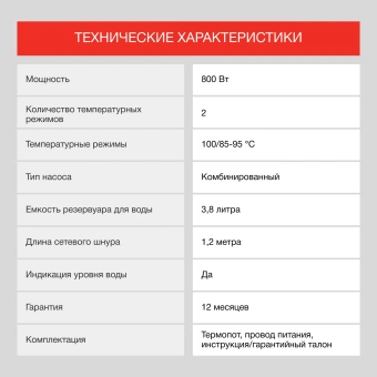Термопот Starwind STP3400 3.8л. 800Вт серебристый/черный - купить недорого с доставкой в интернет-магазине