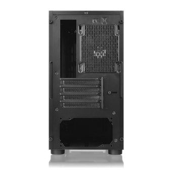 Корпус Thermaltake Versa H18 Window черный без БП mATX 4x120mm 3x140mm 2xUSB2.0 1xUSB3.0 audio bott PSU - купить недорого с доставкой в интернет-магазине