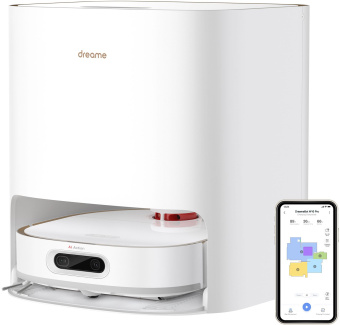 Пылесос-робот Dreame W10 65Вт белый - купить недорого с доставкой в интернет-магазине