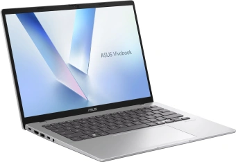 Ноутбук Asus VivoBook M1407KA-LY028 Ryzen AI 5 340 16Gb SSD512Gb AMD Radeon 14" IPS WUXGA (1920x1200) без ОС silver WiFi BT Cam (90NB15H3-M000X0) - купить недорого с доставкой в интернет-магазине
